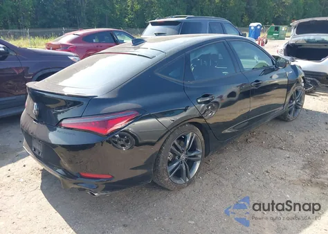 2024 Acura Integra A-Spec из США, поврежденный, VIN 19UDE4H31RA020064